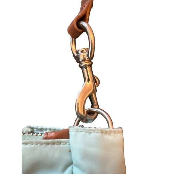 Ecoalf Blue Purse Utility Bag Multiple Zip Pockets Detachable Shoulder Strap - Picture 4 of 8